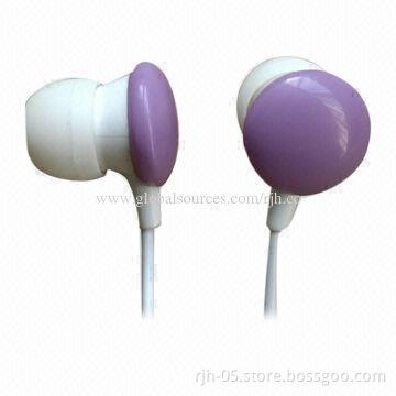 Professional OEM Fashionable Earbuds with Customized Logo Printing
